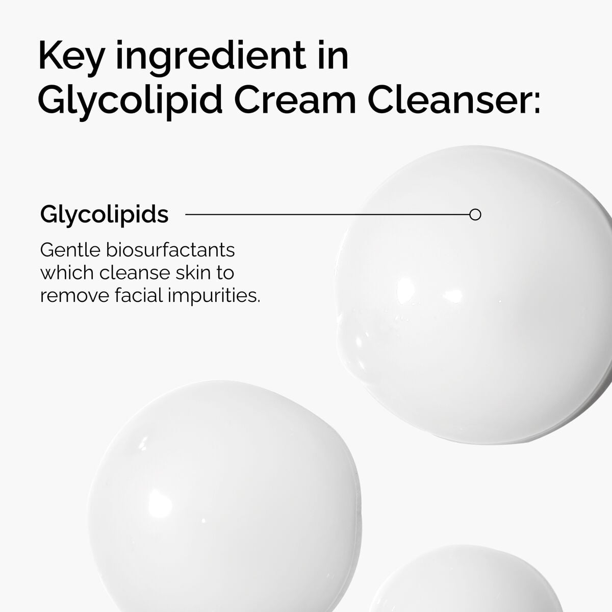 Glycolipid Cream Cleanser - Smooth Support