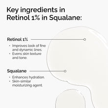 Retinol 1% in Squalane - Easy Fit