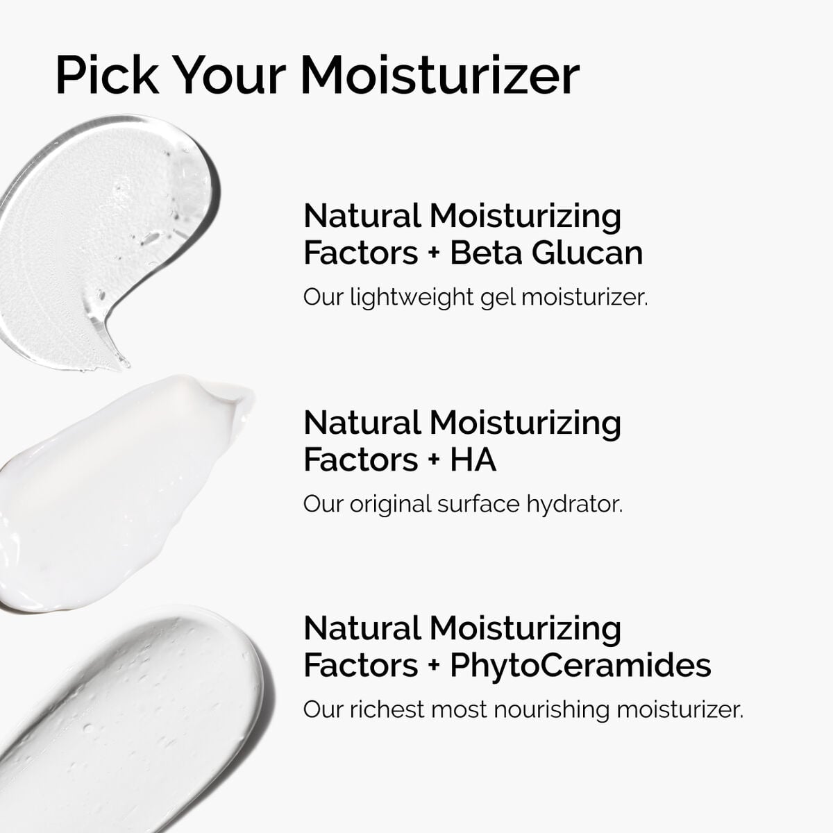 Natural Moisturizing Factors + HA - Smooth Finish